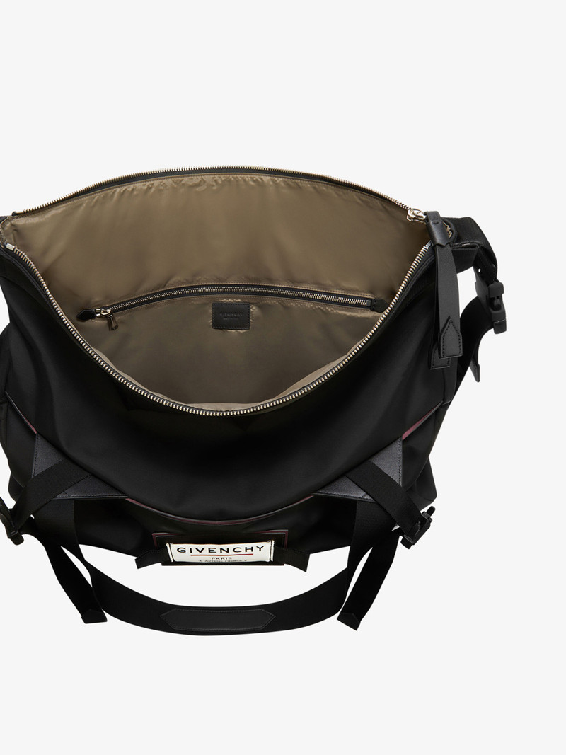 GIVENCHY Downtown small weekend bag in nylon 5