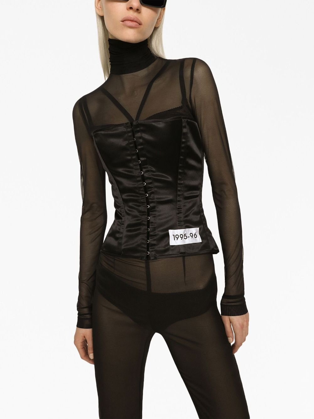 Re-Edition sleeveless bustier top - 5