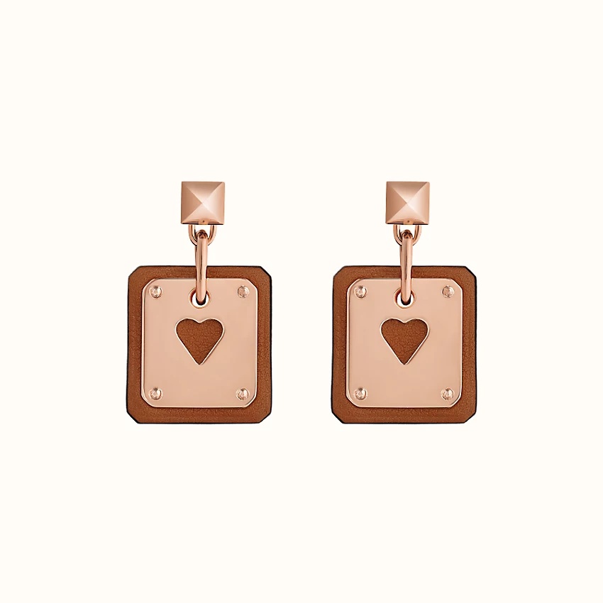 As de Coeur earrings - 1