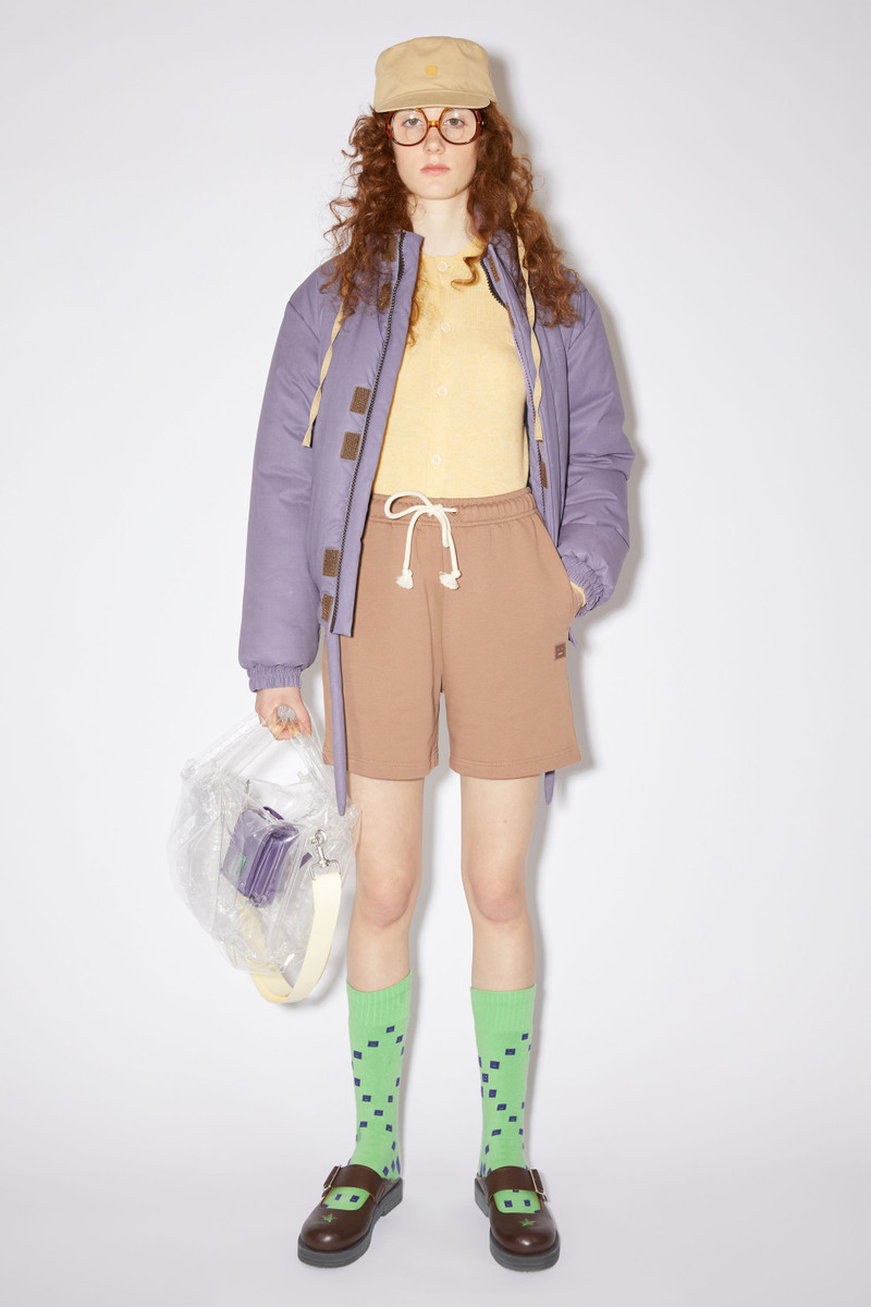 Leather mary jane mules - Brown/black 2