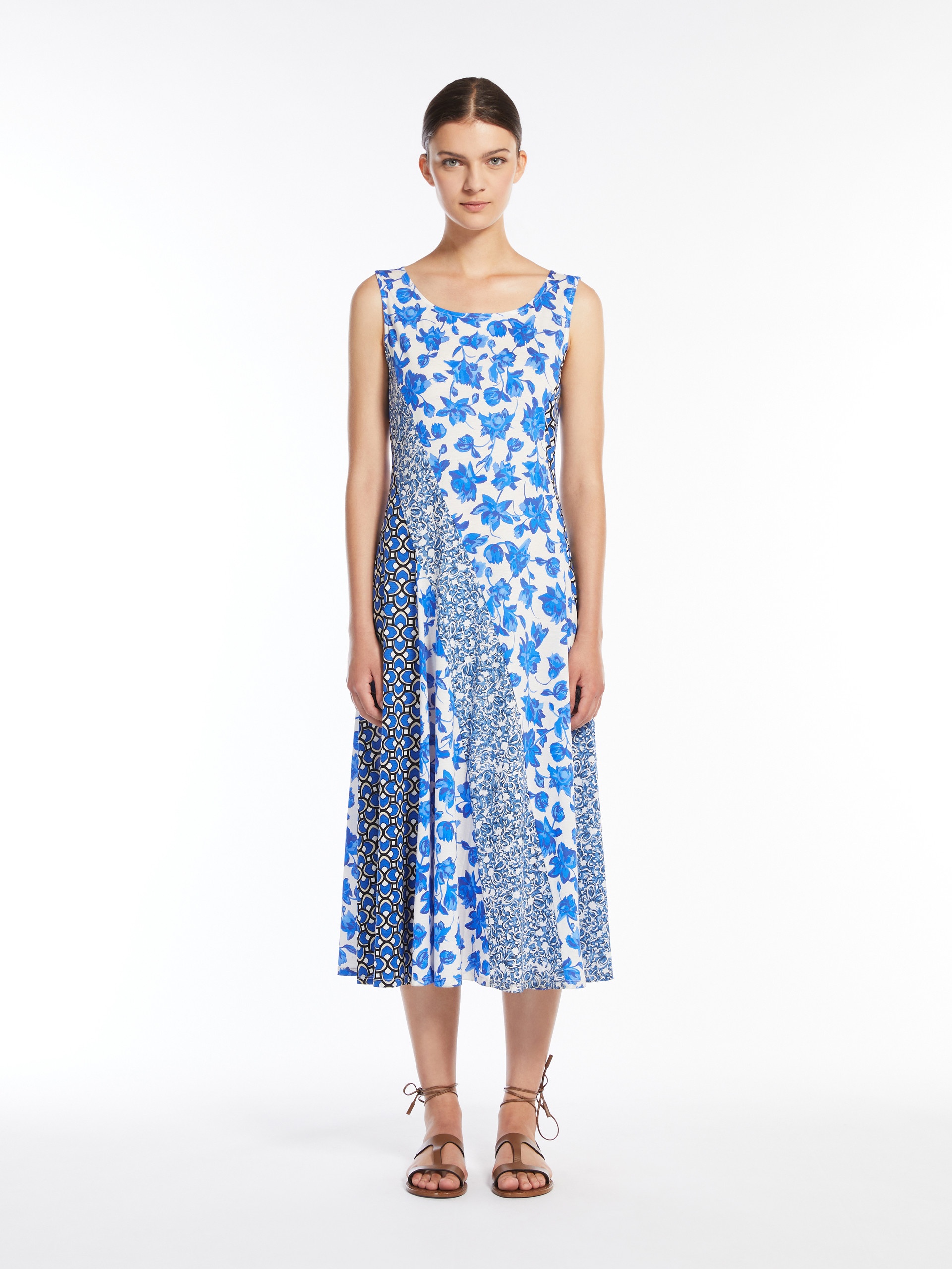 CUBANO Printed jersey dress - 3