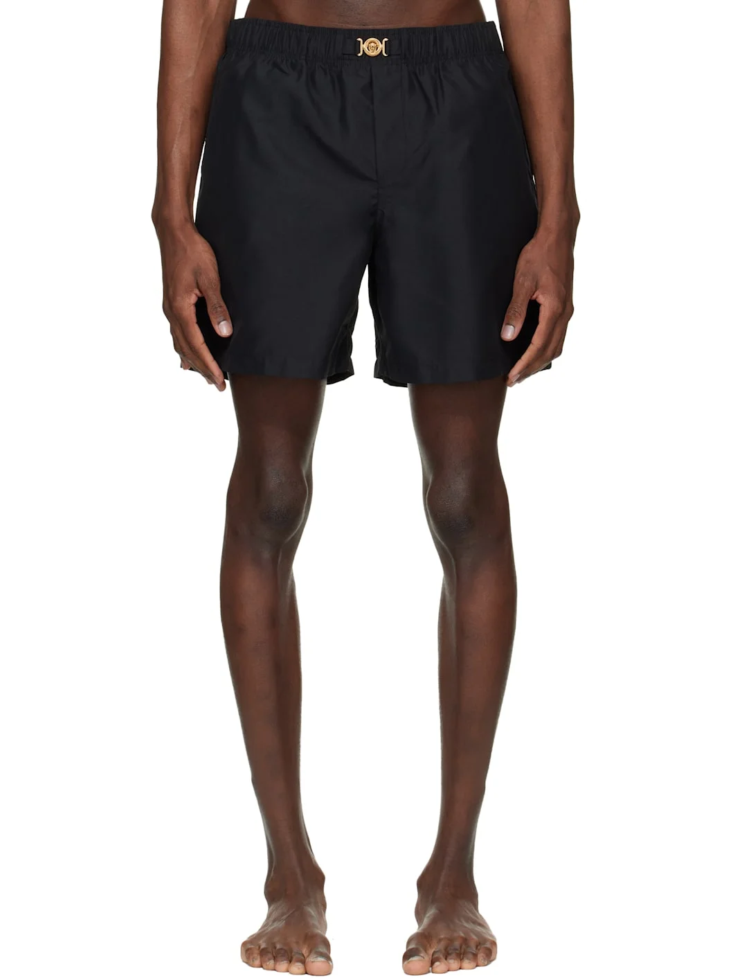Black Board Swim Shorts - 1