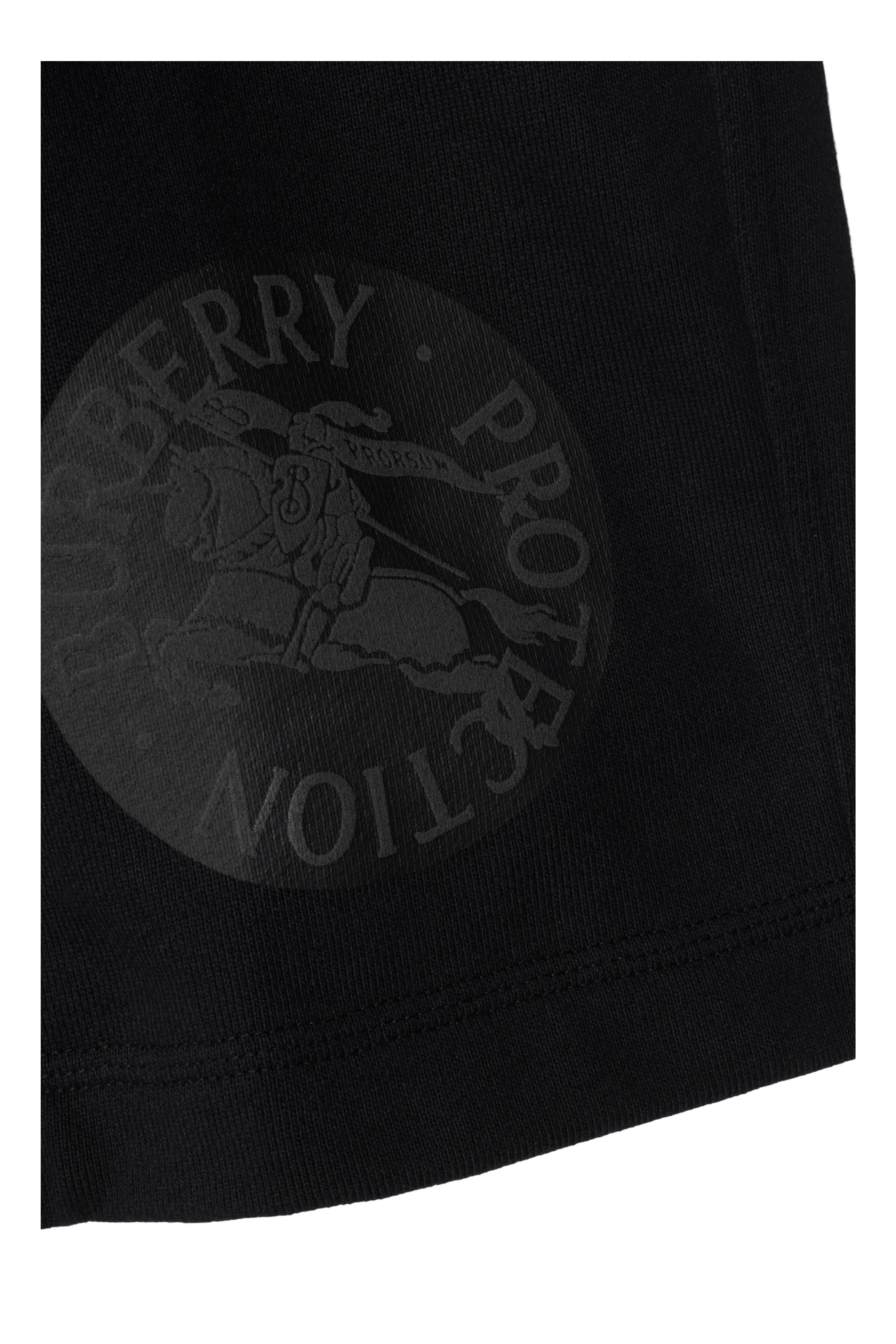 burberry EKD Badge Cotton Shorts in Black at Nordstrom - 5