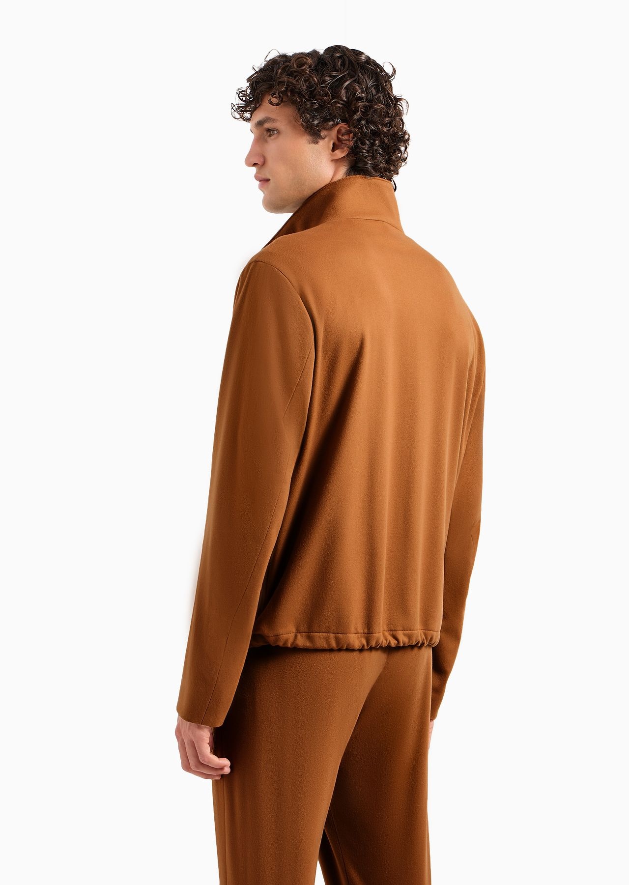 Giorgio Armani Vicuña blouson in lightweight pure vicuña cloth - 3
