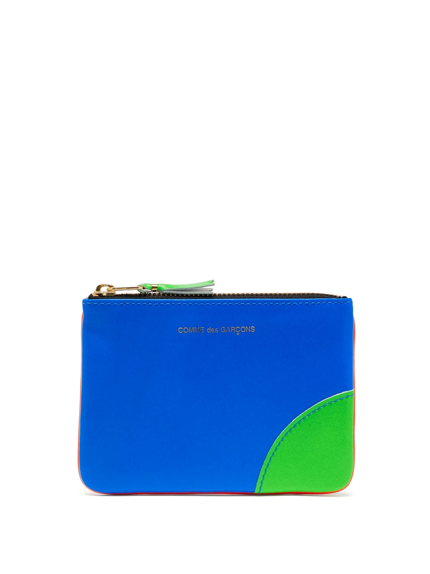 Super Fluo leather pouch - 1