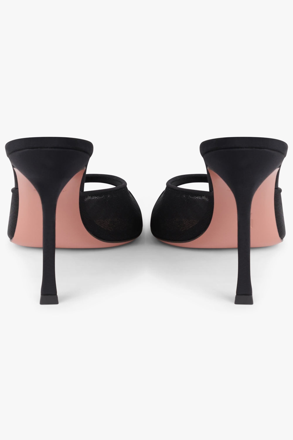 ALEXA 95MM MESH SLIPPER HEEL | BLACK - 4