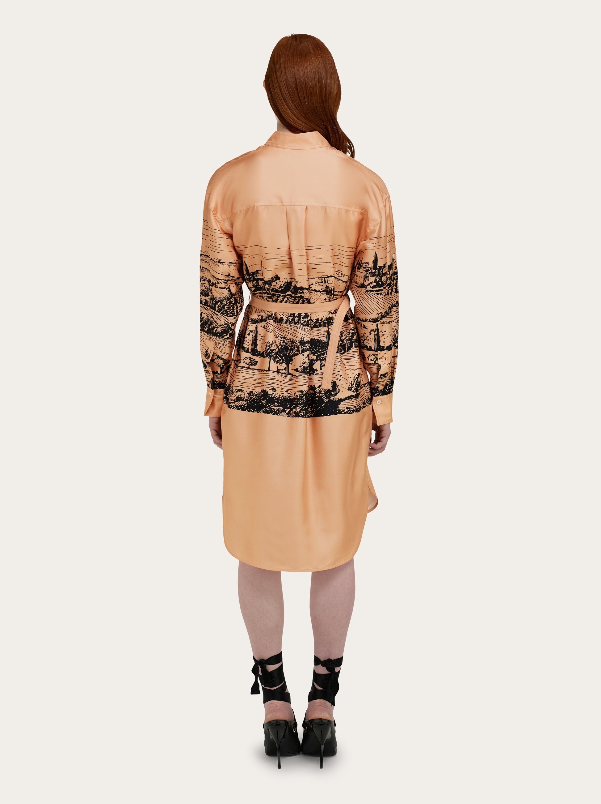 Back to Earth - Printed shirt dress - 3