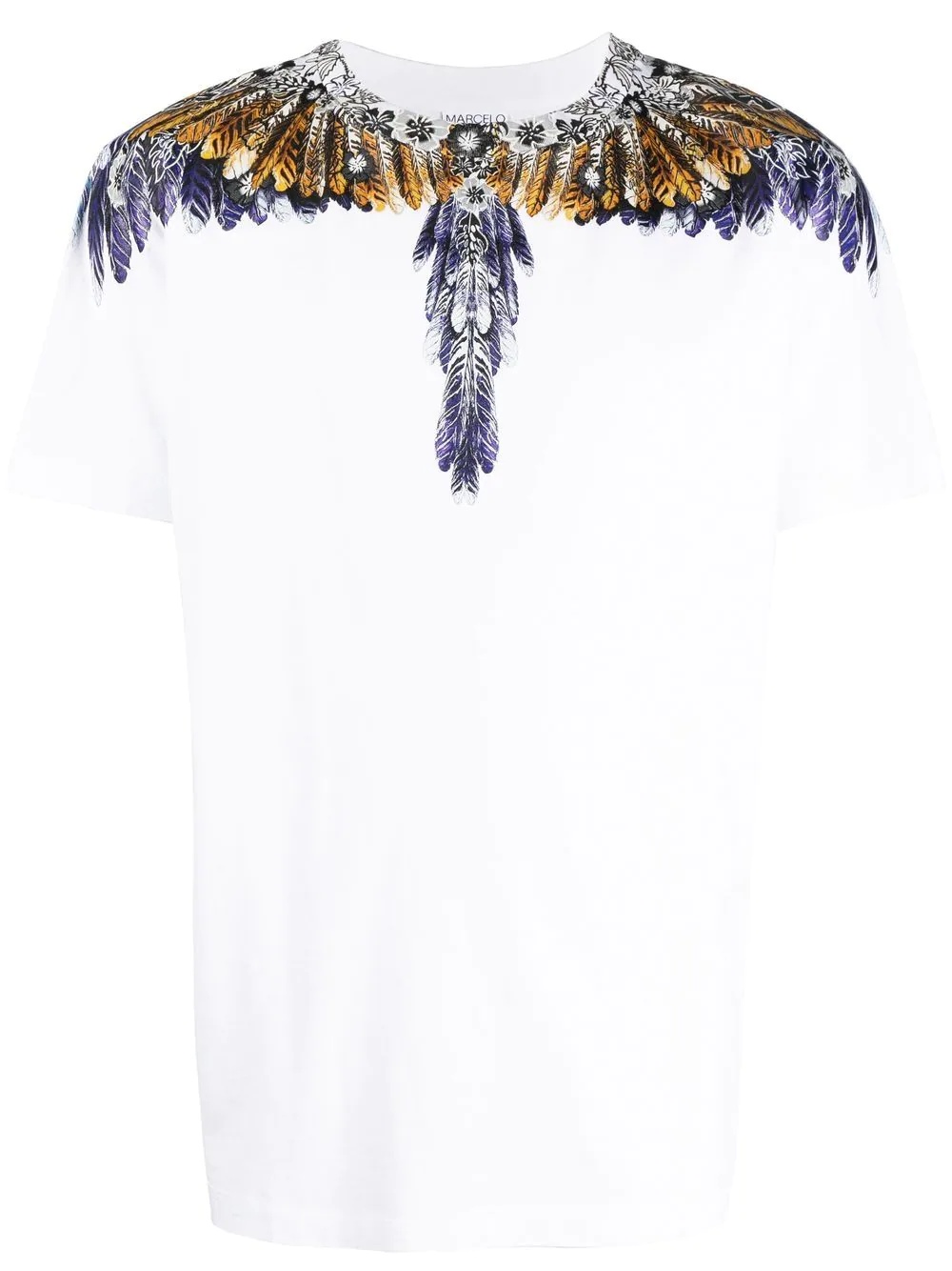 Wings logo-print T-shirt - 1