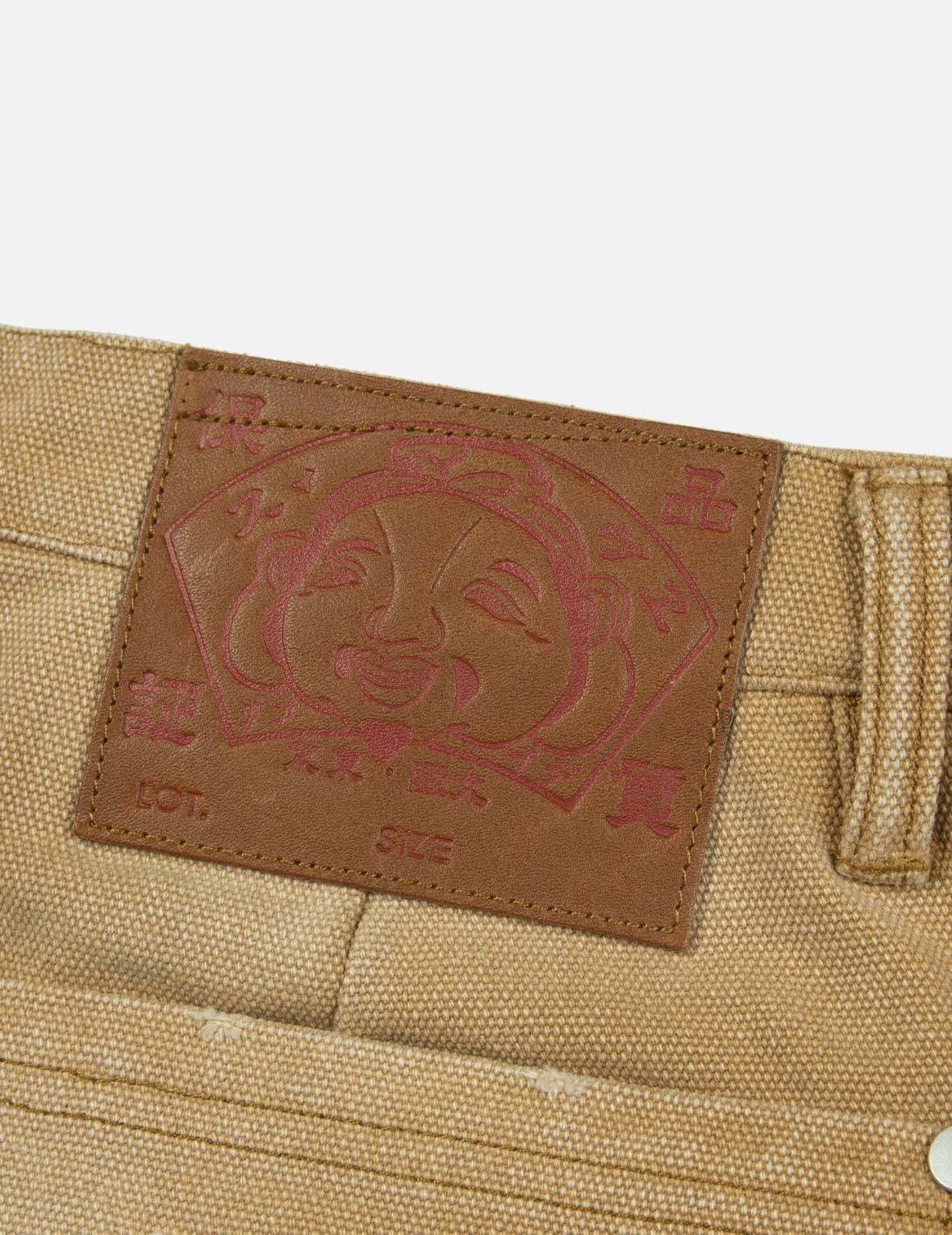 SEAGULL APPLIQUÉ EMBROIDERY BAGGY FIT CARPENTER PANTS - 12