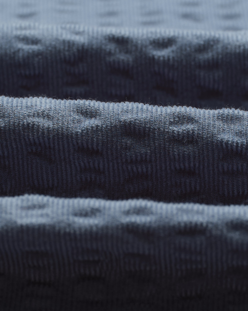 Shelly - Blue Seersucker Corduroy Shirt 9