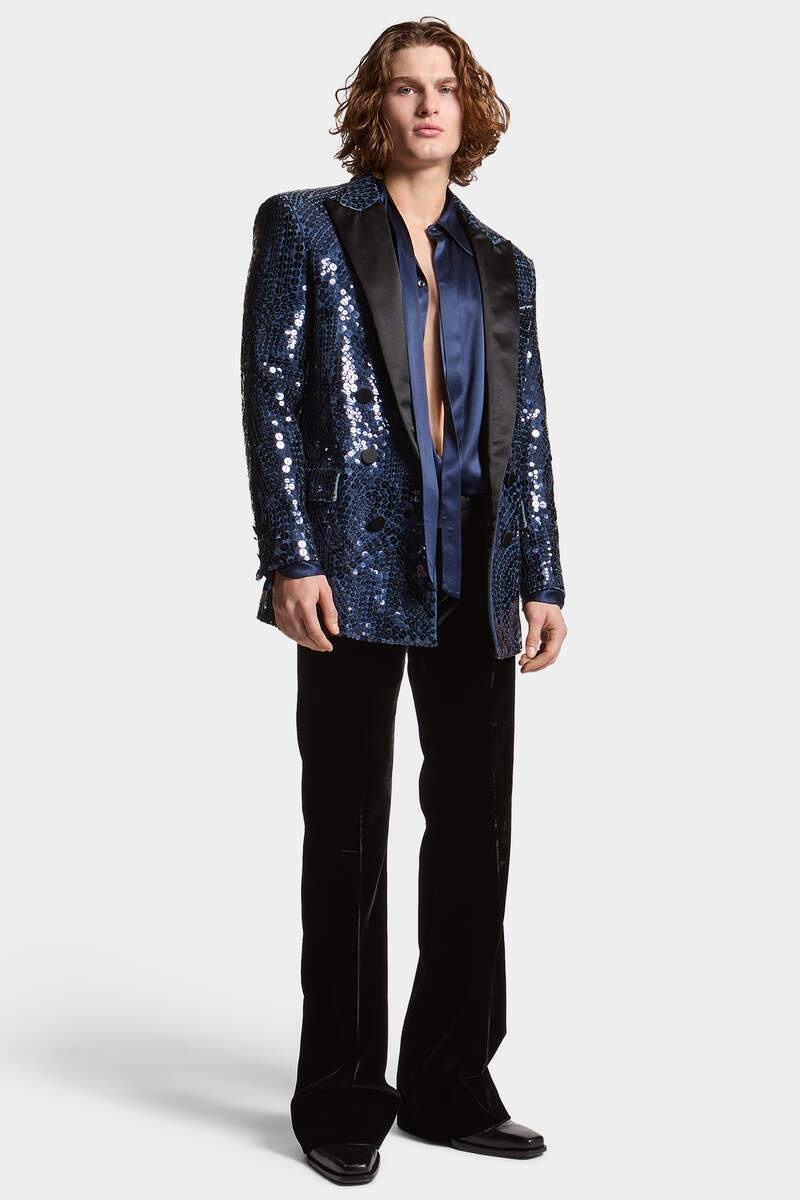 SILK SATIN SEXY TIE SHIRT - 5