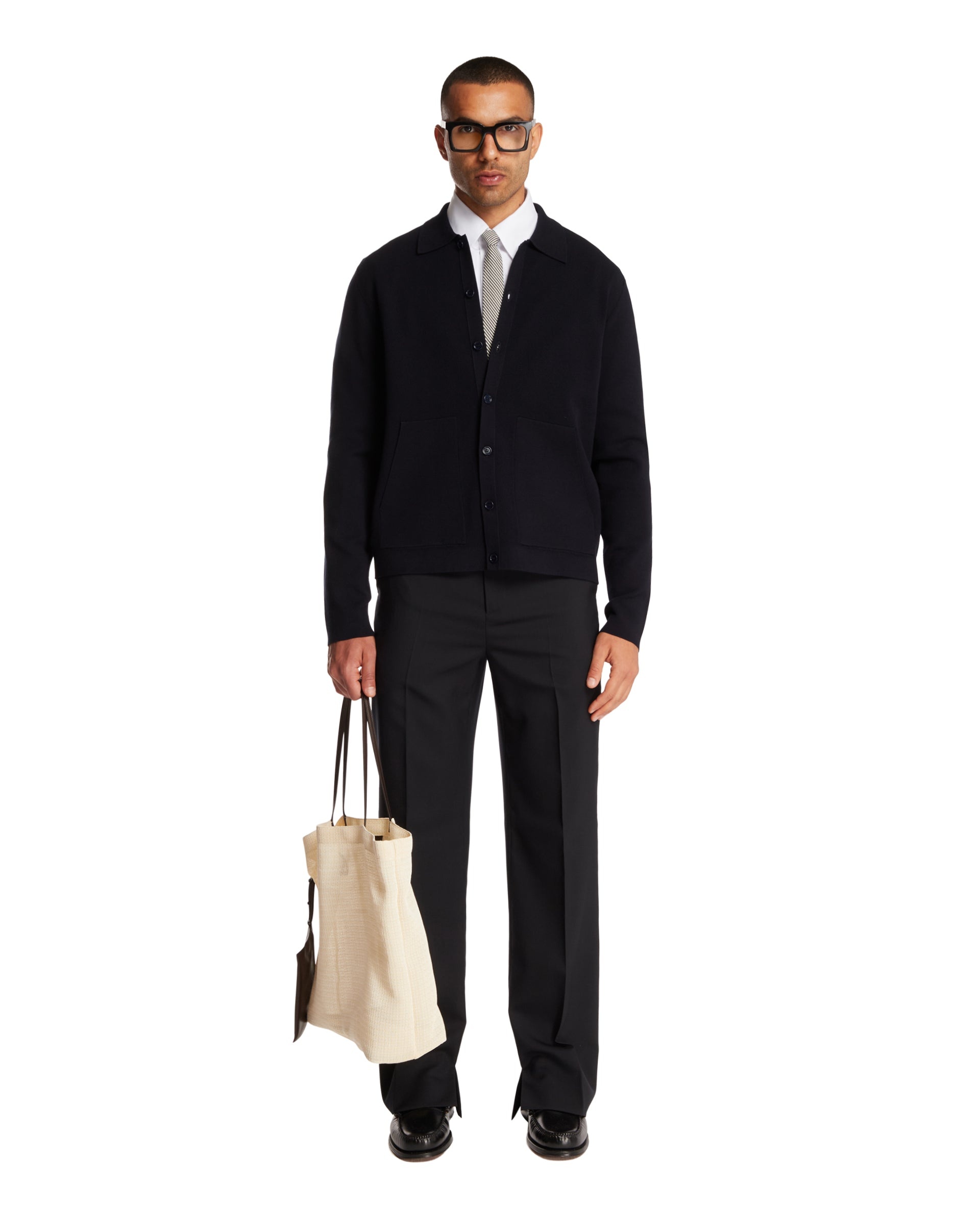 Blue Trousers with Ciman Detail - 2