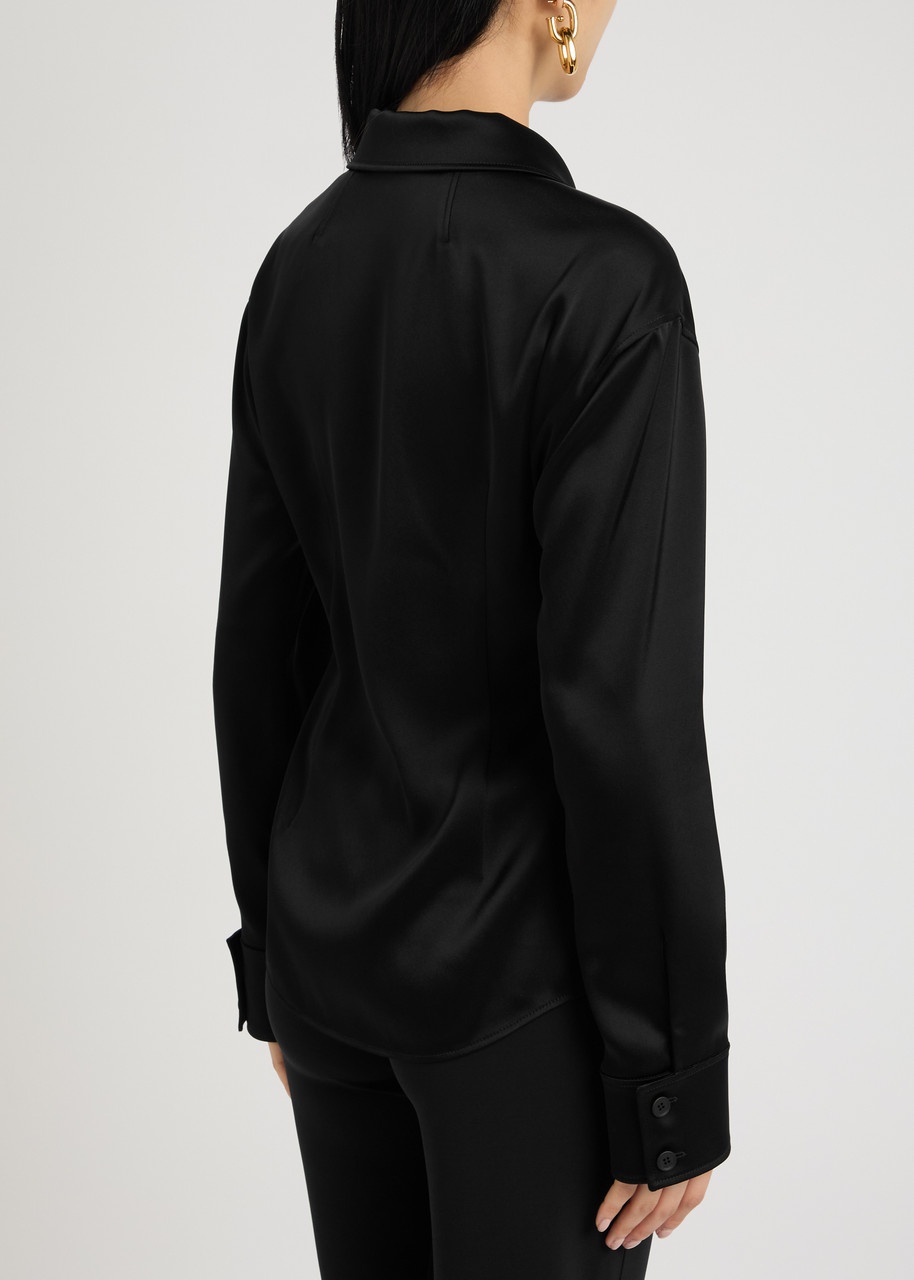 Courrèges Darted Satin Shirt - 3