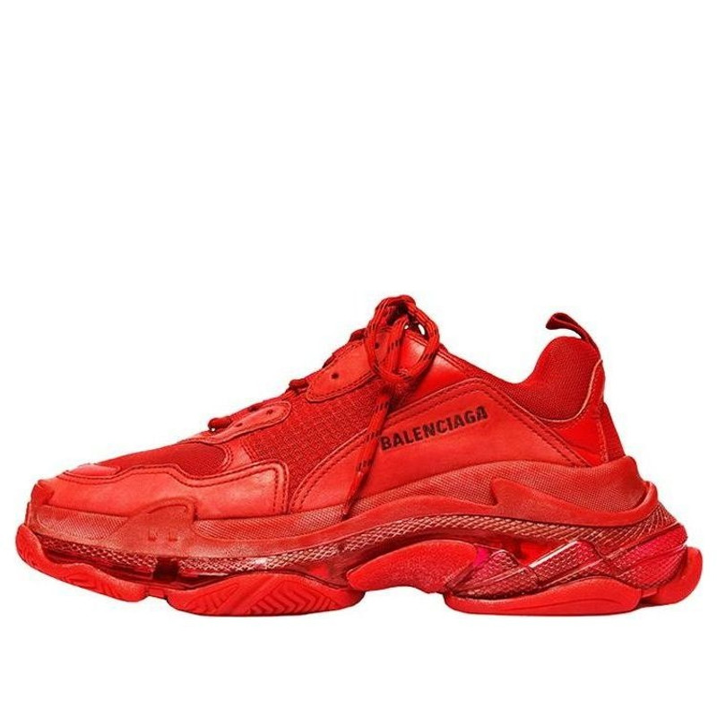 Balenciaga Triple S Red Clear Sole - 1