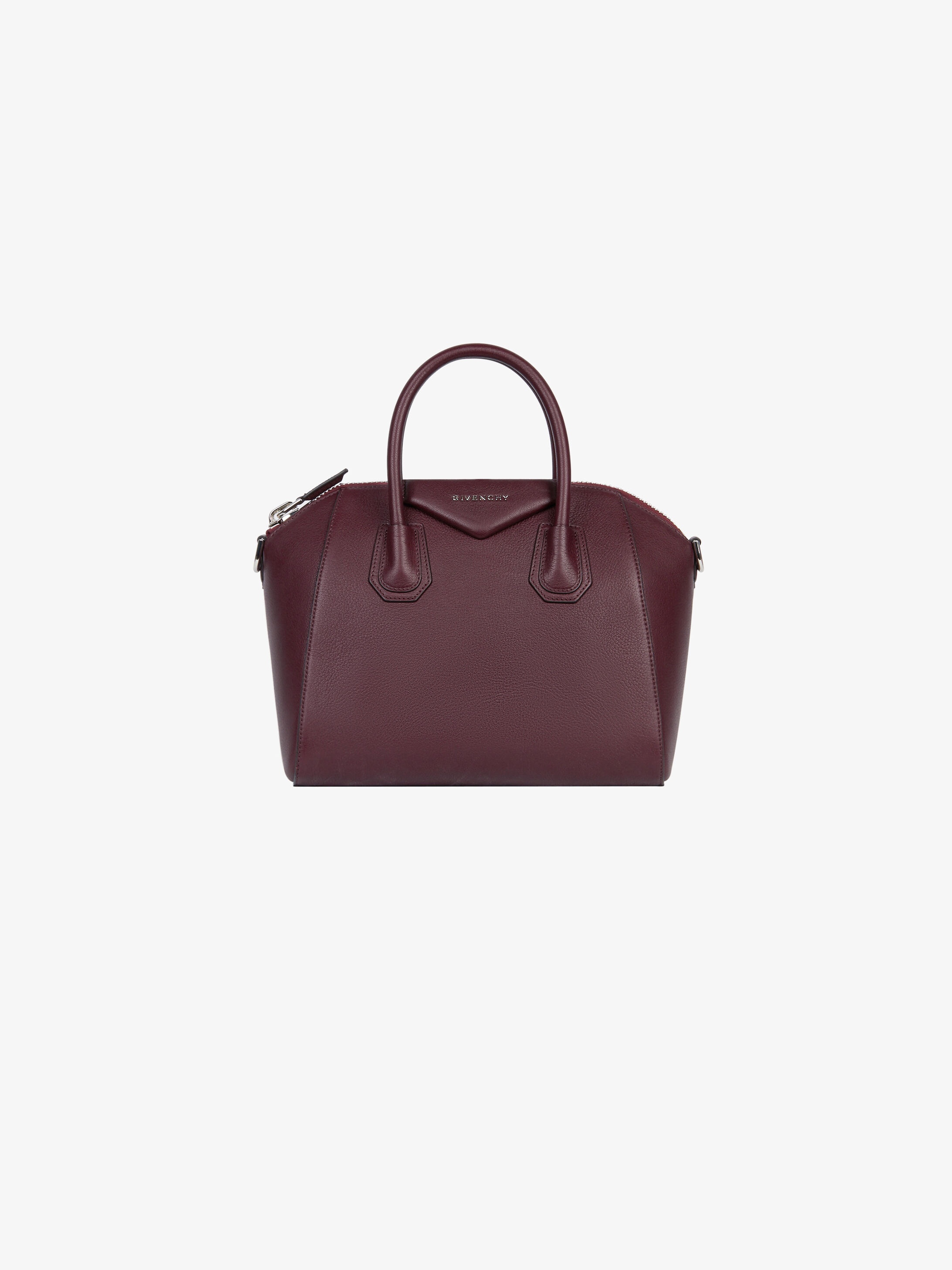 Small Antigona bag in grained leather - 1