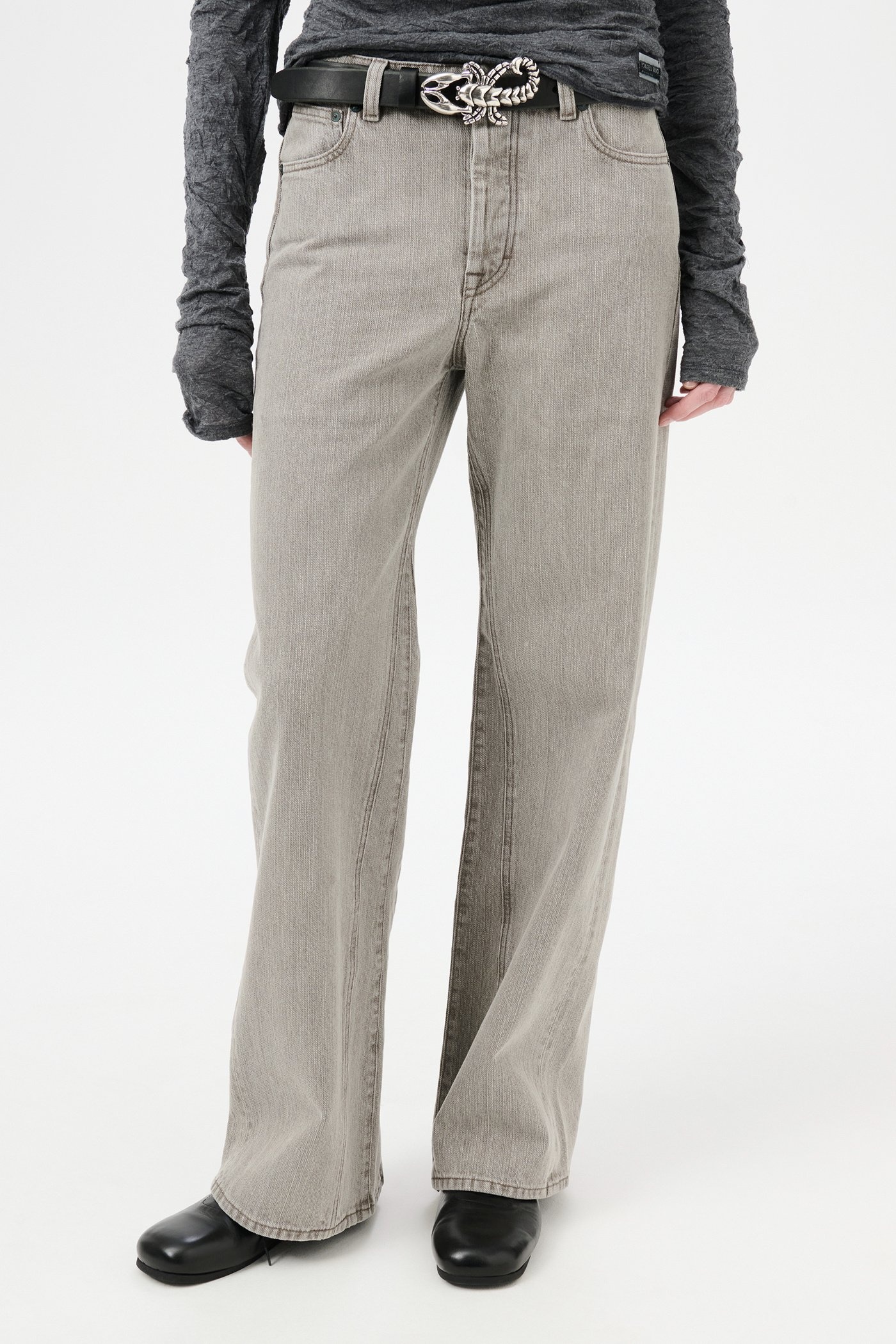 パンツ OUR LEGACY concrete chain twill Size:26 Our Legacy - Third Cut Concrete Chain Twill