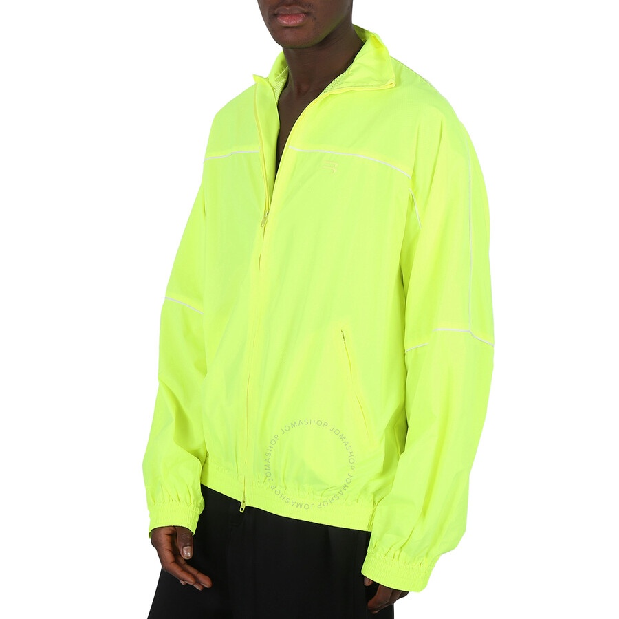 BALENCIAGA 蛍光イエロー ジャケット BALENCIAGA Balenciaga Fluorescent Yellow Tracksuit Jacket