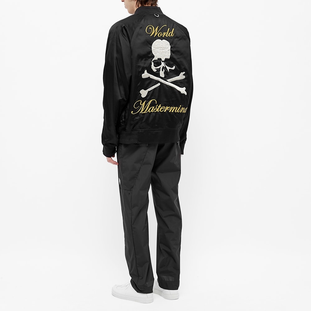 MASTERMIND WORLD Skull Silk Bomber Jacket - 8