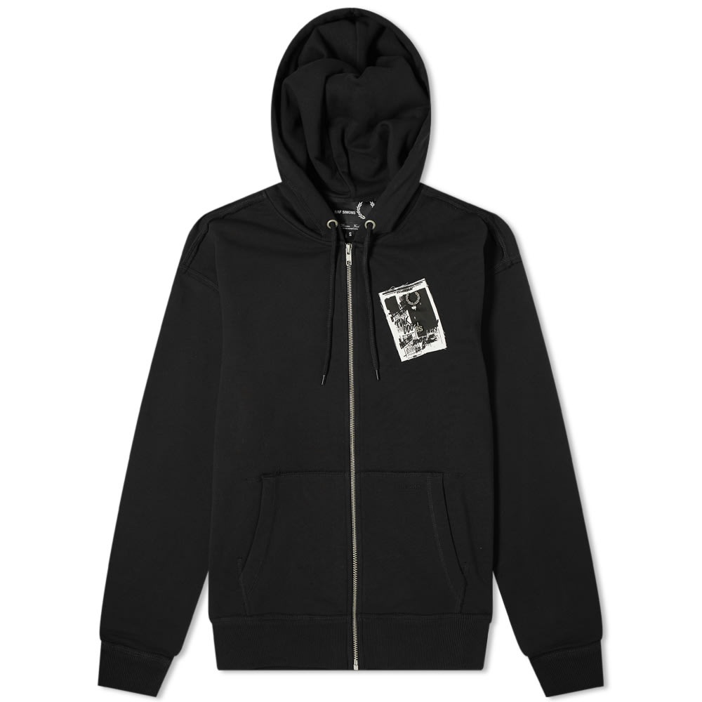 Fred Perry Reissues x Raf Simons Patch Print Zip Hoody - 1