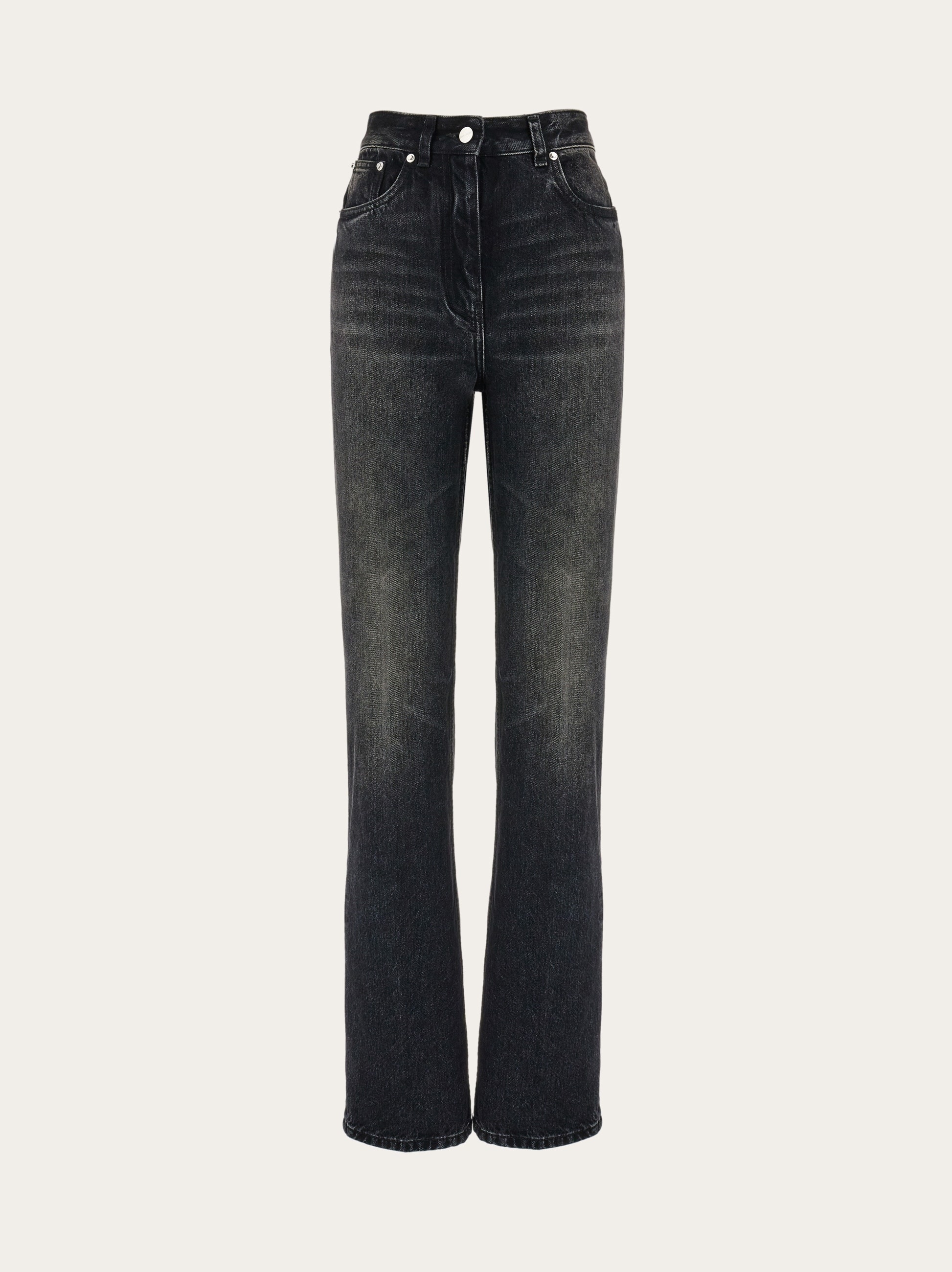Five pocket flared trouser - 1
