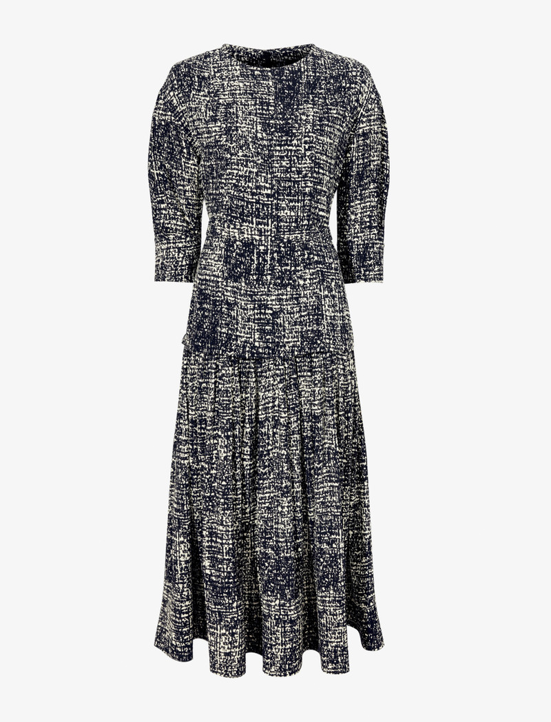 Harlow Dress in Printed Viscose Crepe 1