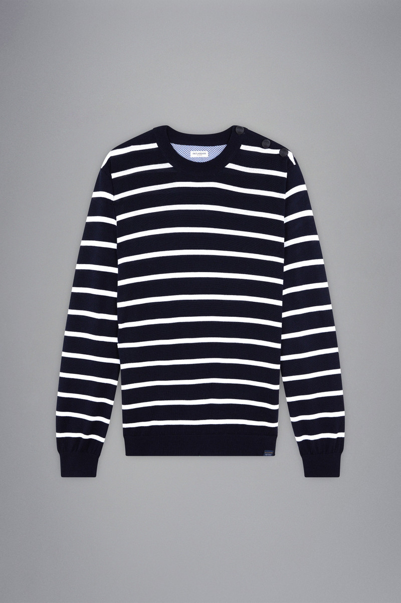 Paul & Shark SUMMER WOOL SWEATER WITH STRIPED PATTERN outlook