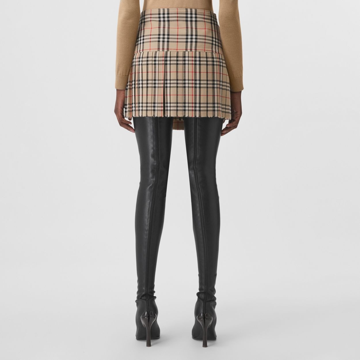 Vintage Check Wool Kilt - 4