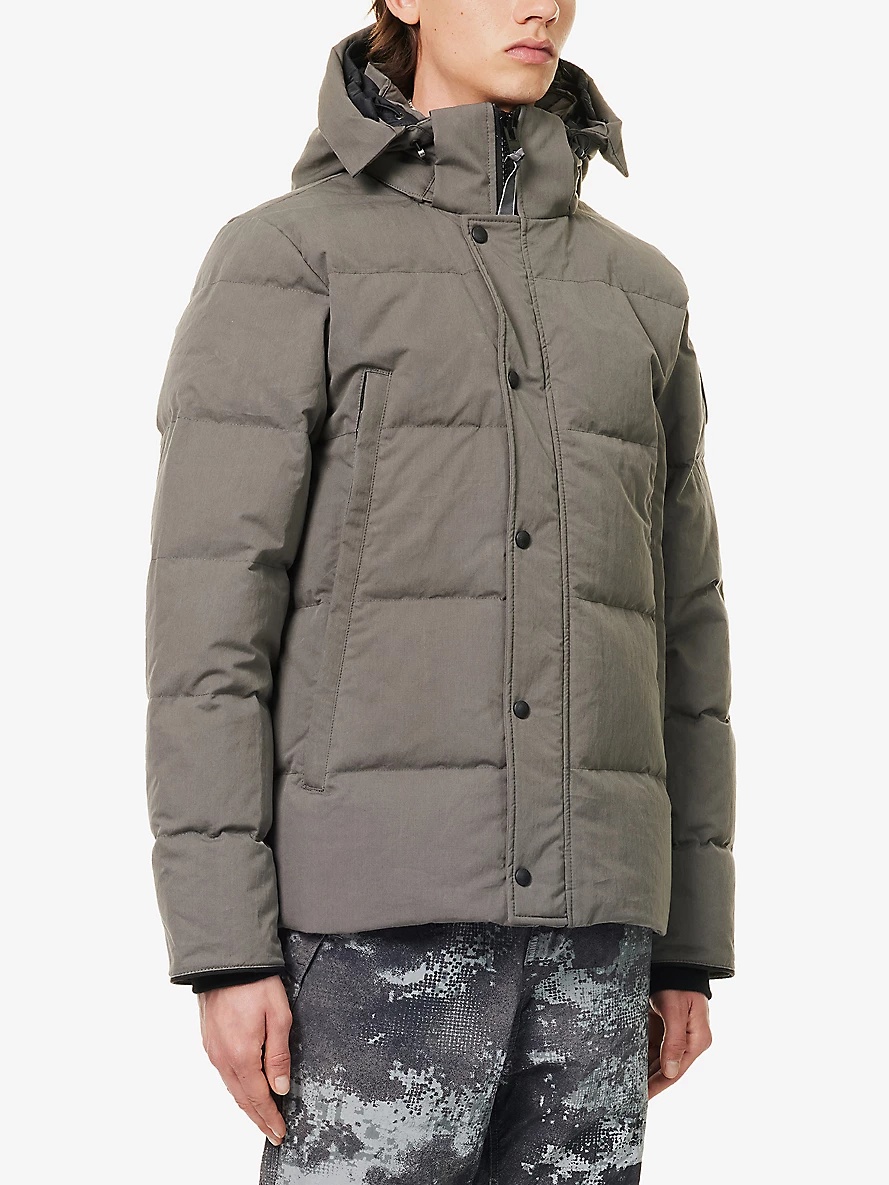 Wyndham brand-patch regular-fit cotton-blend jacket - 3