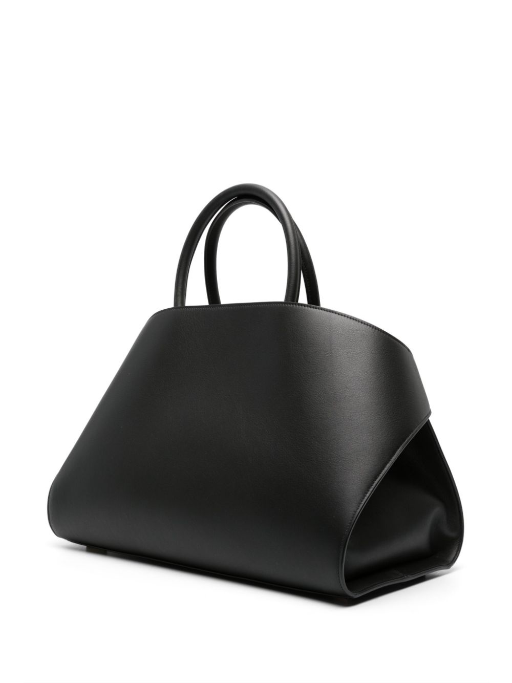 medium Hug leather tote bag - 3