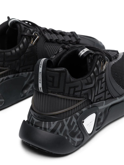 Balmain B-Runner monogram sneakers outlook