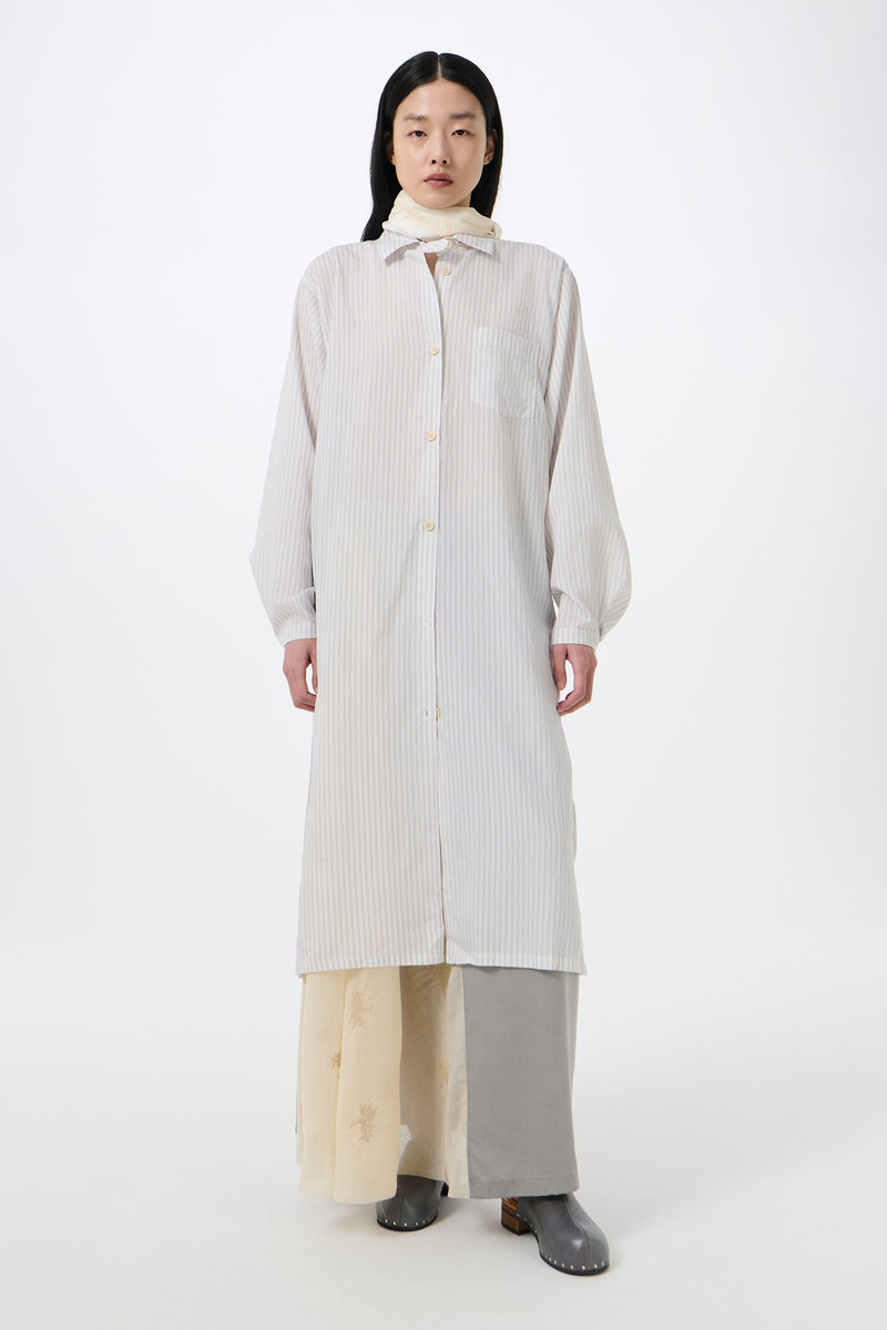 Our Legacy Strand Shirt Sasso Stripe Lyocool outlook