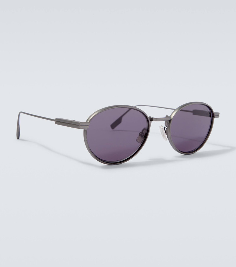 ZEGNA Round sunglasses outlook