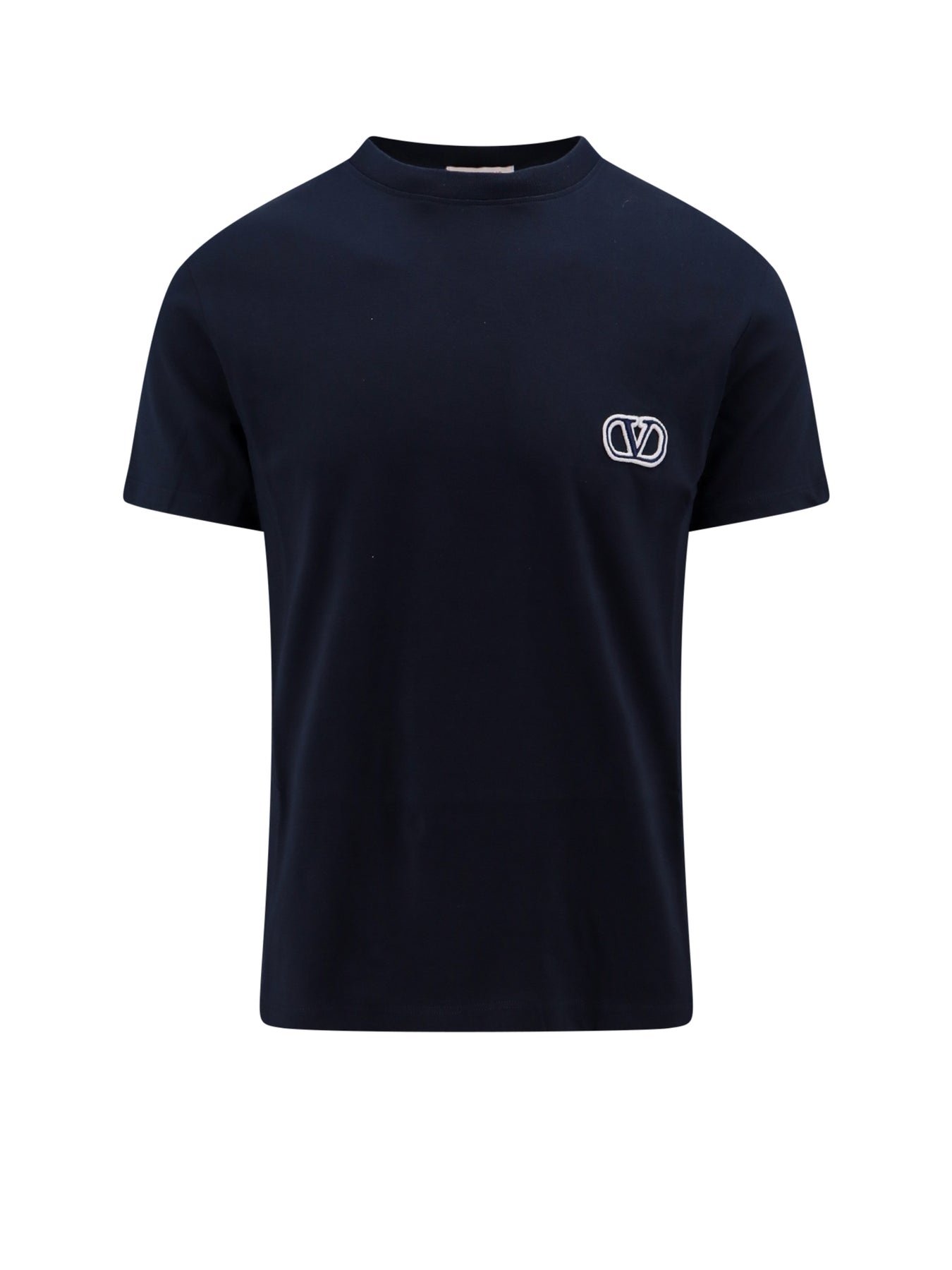 Valentino Cotton t-shirt with VLogo Signature patch