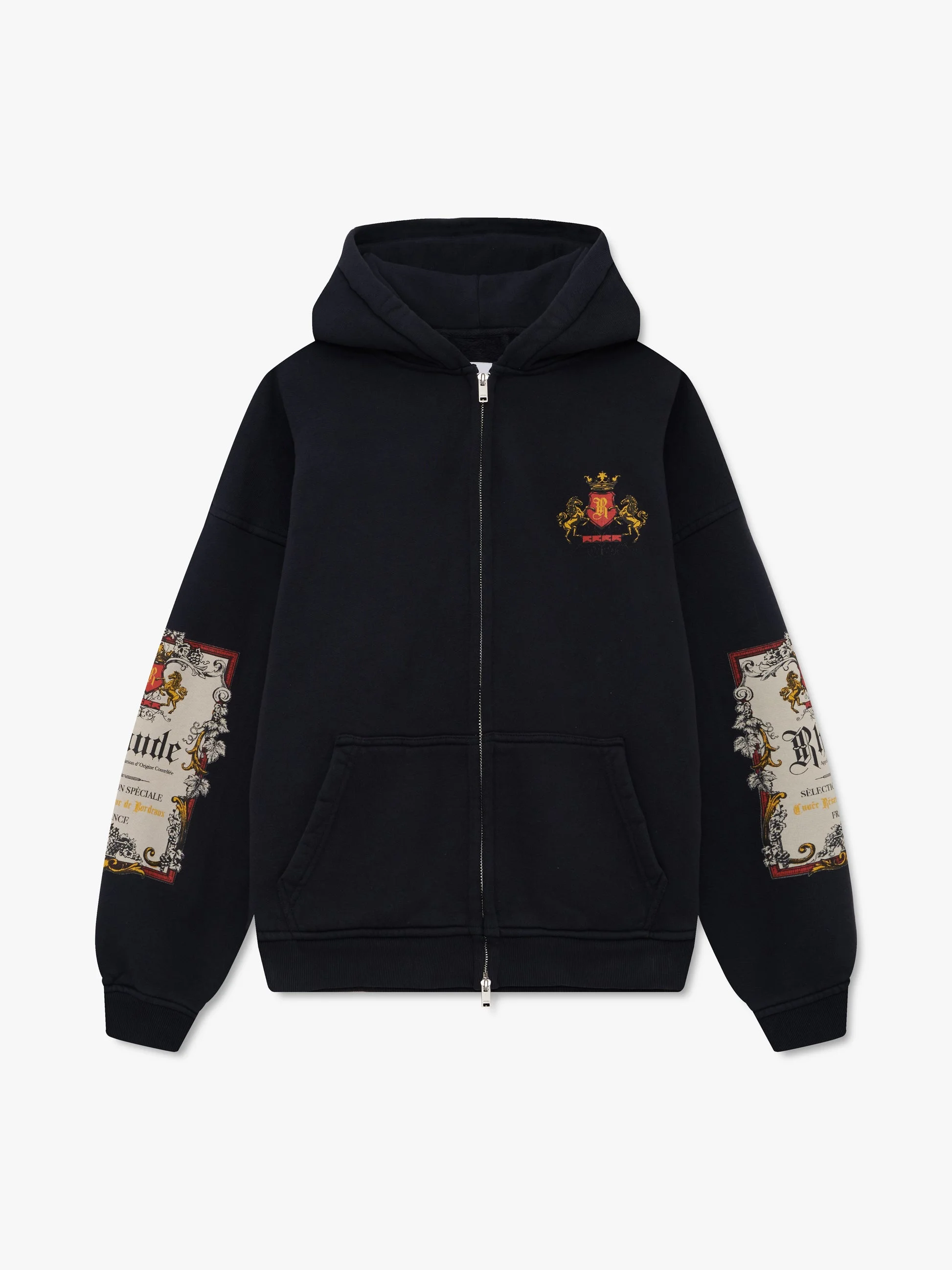 BORDEAUX RESERVE ZIP-UP HOODIE - 1