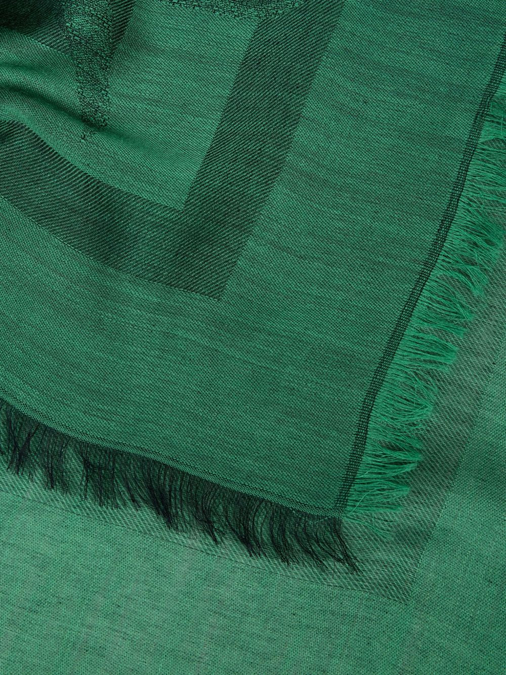 paisley jacquard shawl - 2