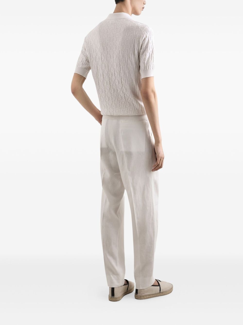 stretch-silk t-shirt - 3