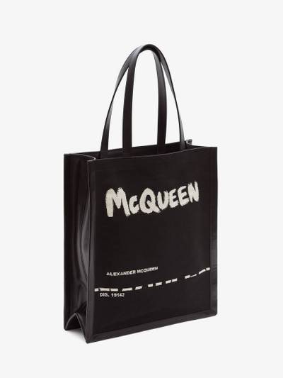 Alexander McQueen Tote Bag in Black/multicolor outlook