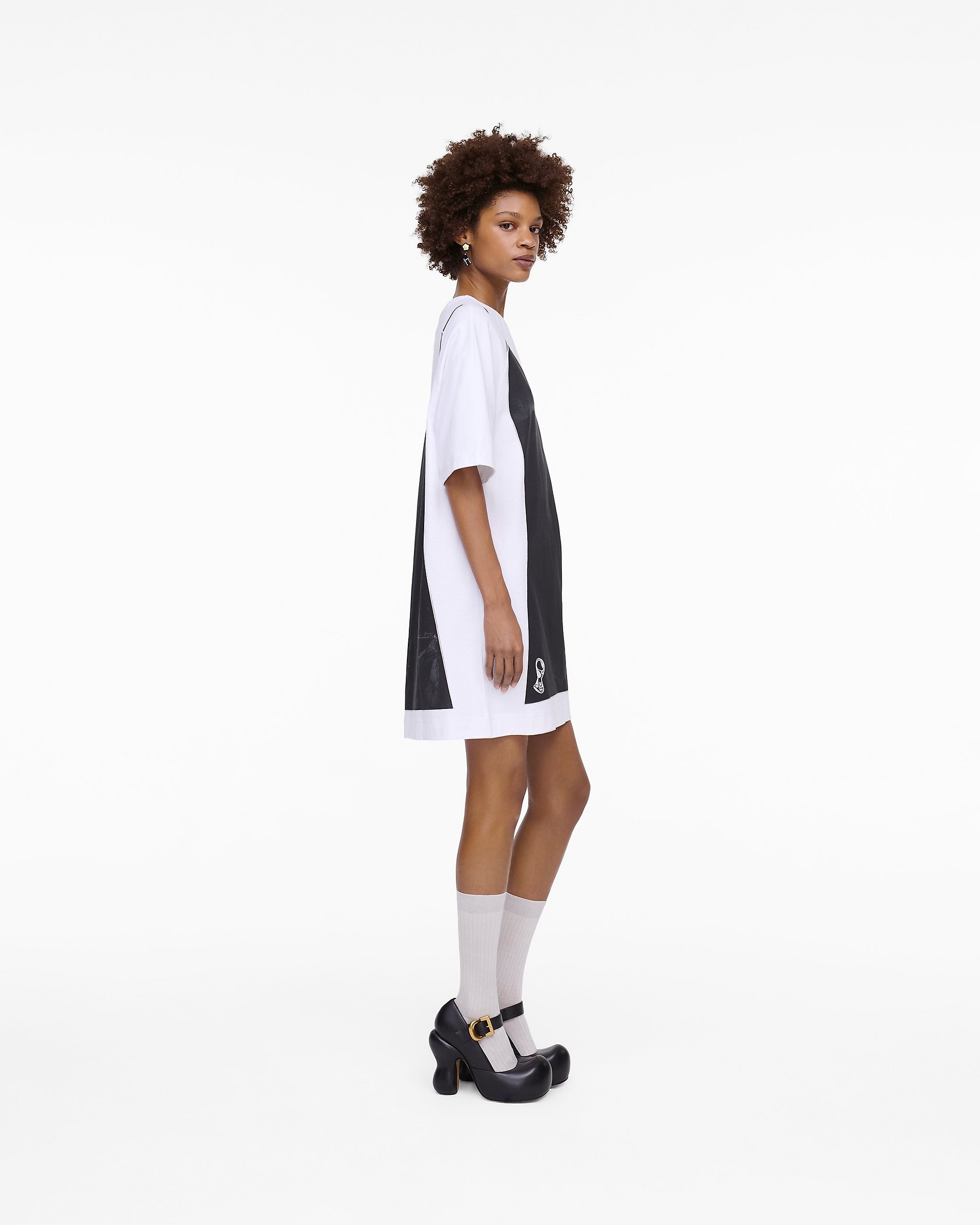 TROMPE L'OEIL T-SHIRT DRESS - 3