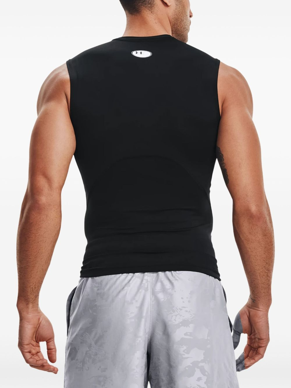 logo-print tank top - 4