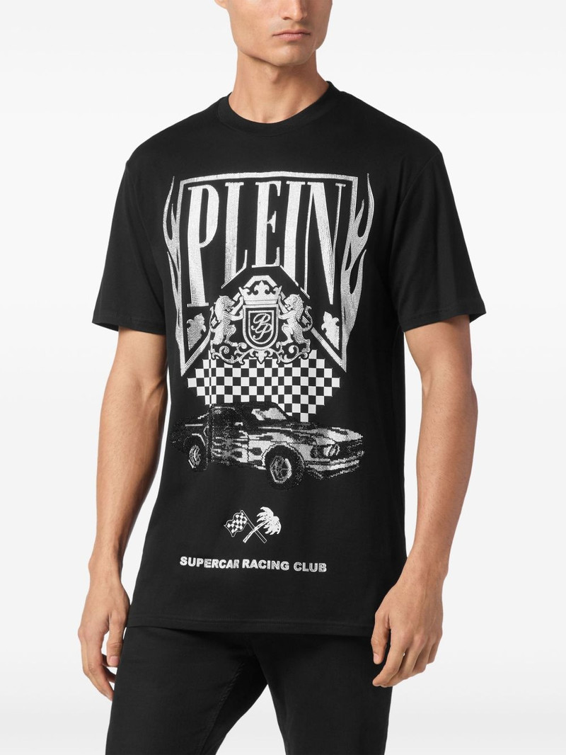 Strass Flame Racing T-shirt 3