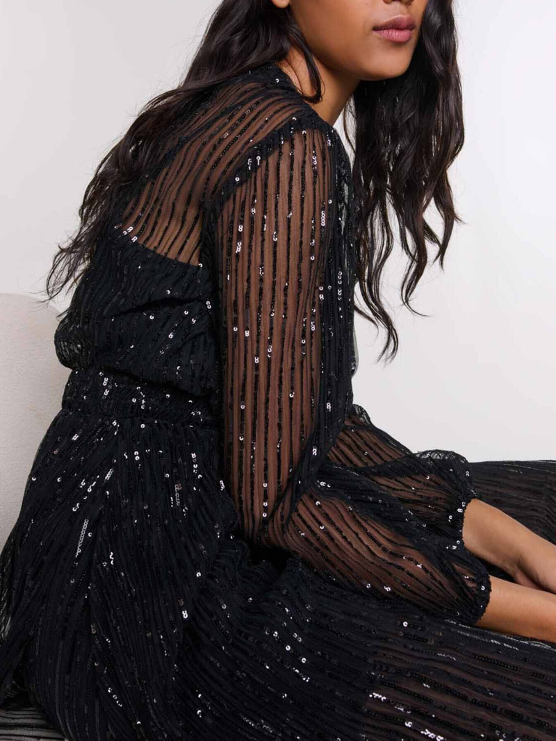 Sequin maxi dress 7
