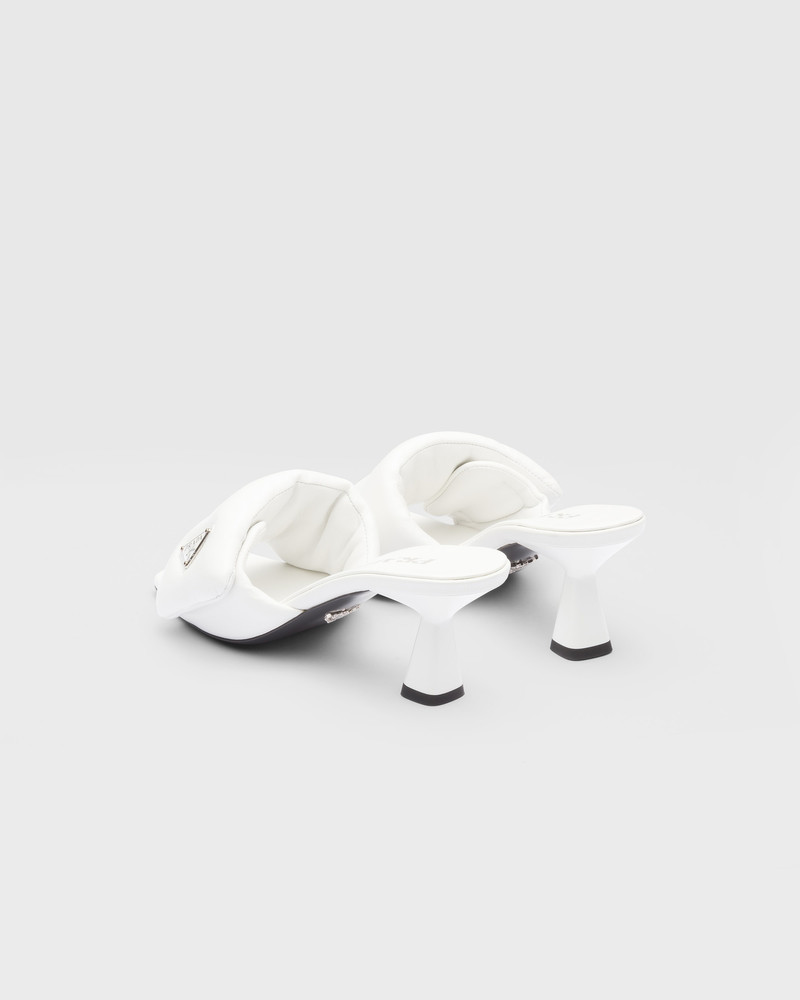 Soft padded nappa sandals 5