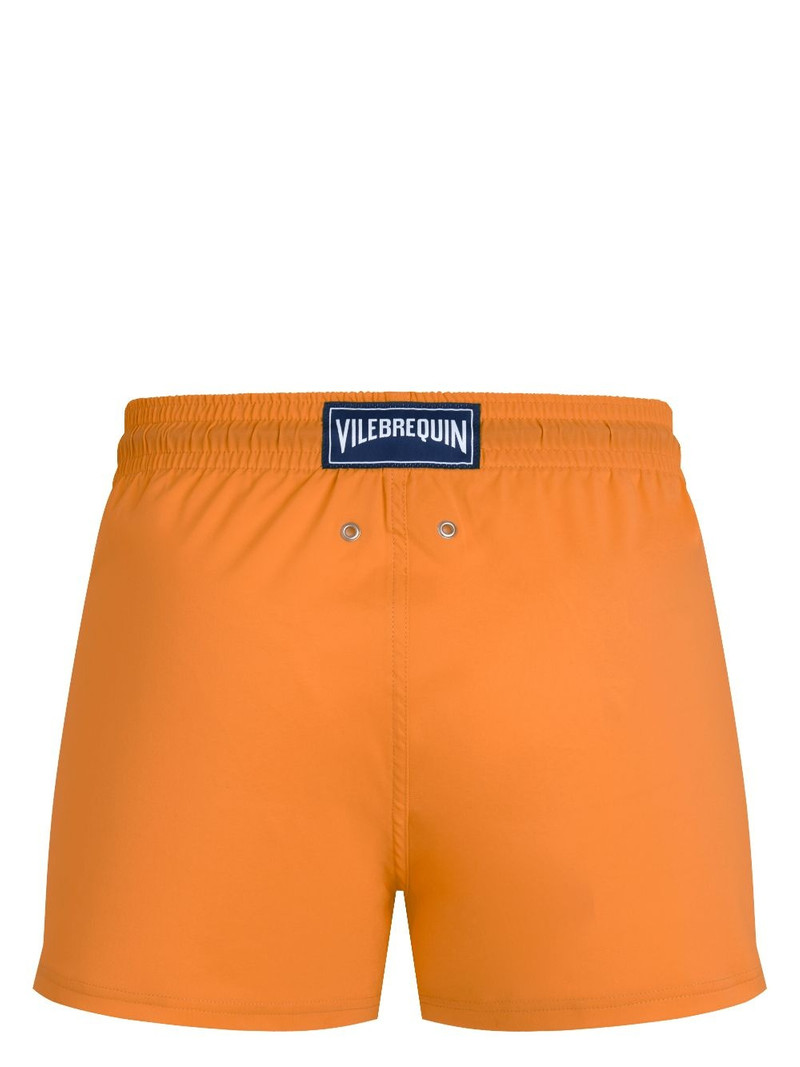 Vilebrequin logo-patch swim shorts outlook