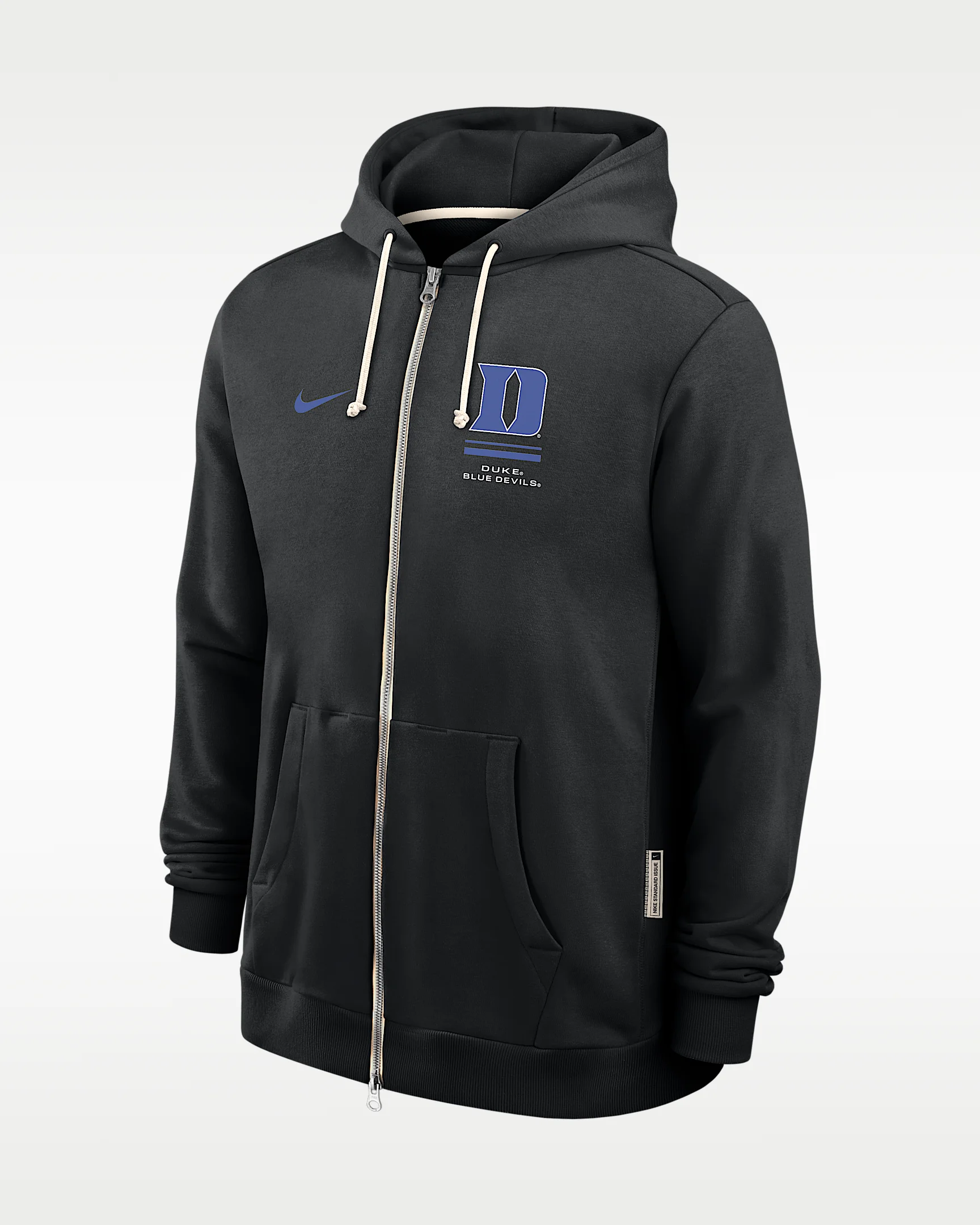 Duke Sideline Standard Issue Men's Nike Dri-FIT College Full-Zip Hoodie - 1