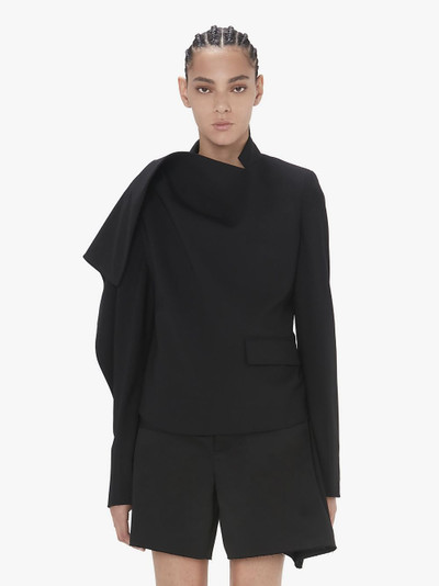 JW Anderson DRAPED TAILORED JACKET outlook