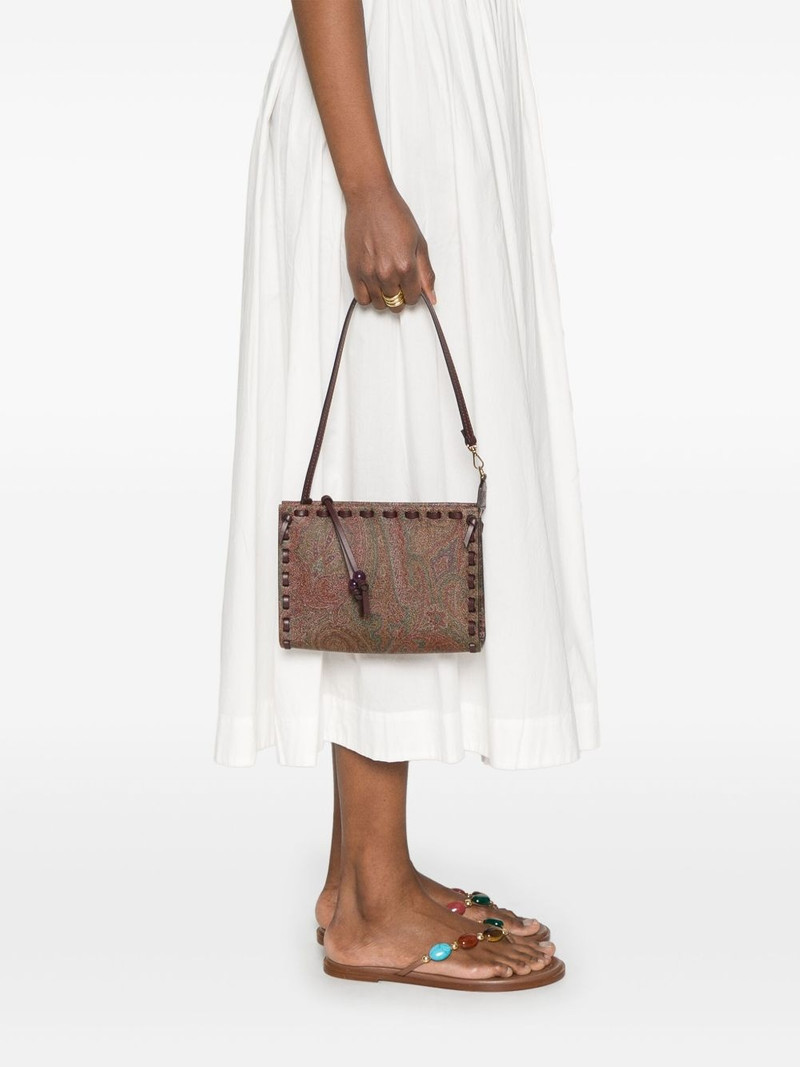 Etro paisley-jacquard clutch bag outlook