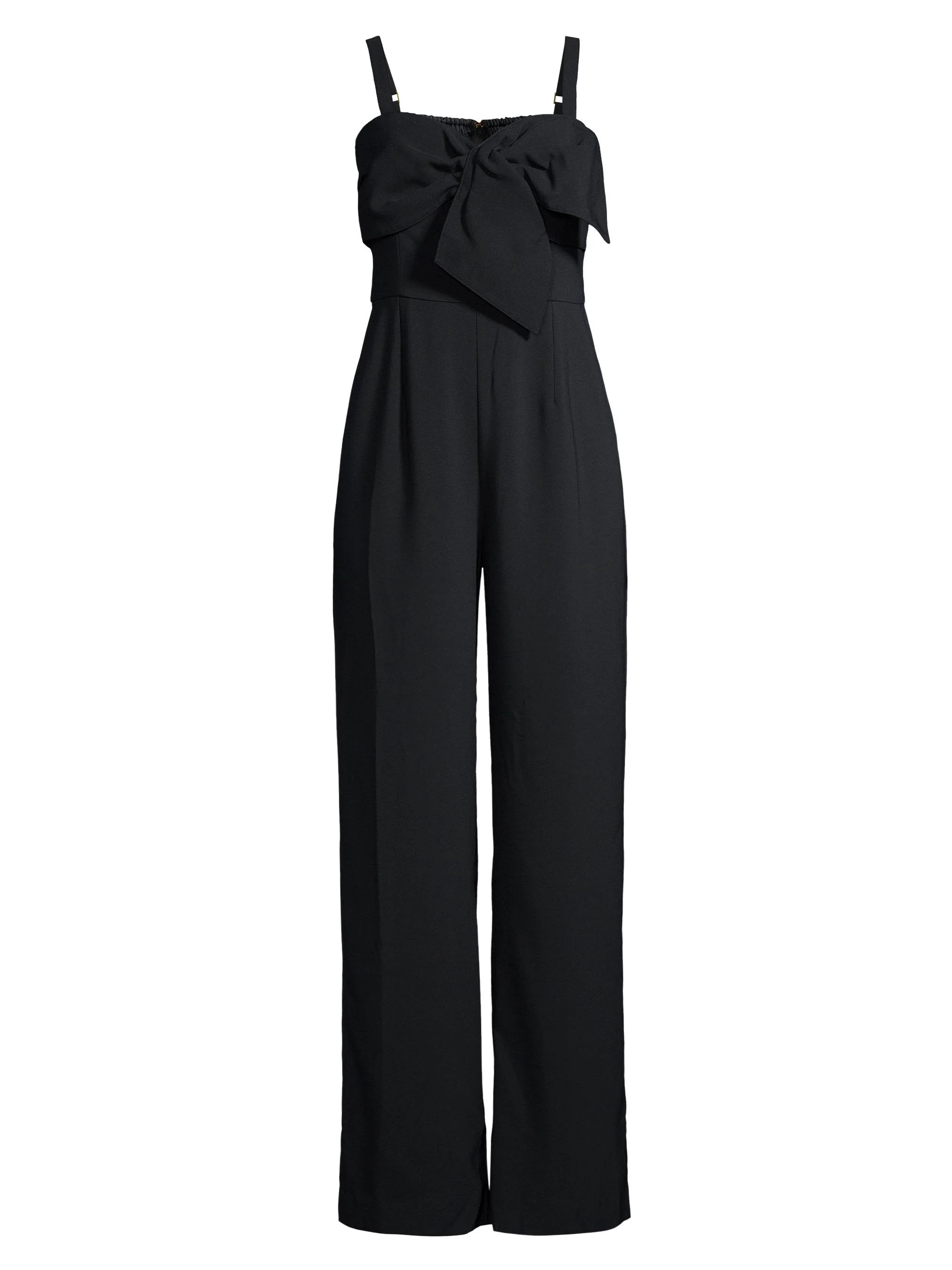 Women's Kavia Bow Jumpsuit - Onyx - 1