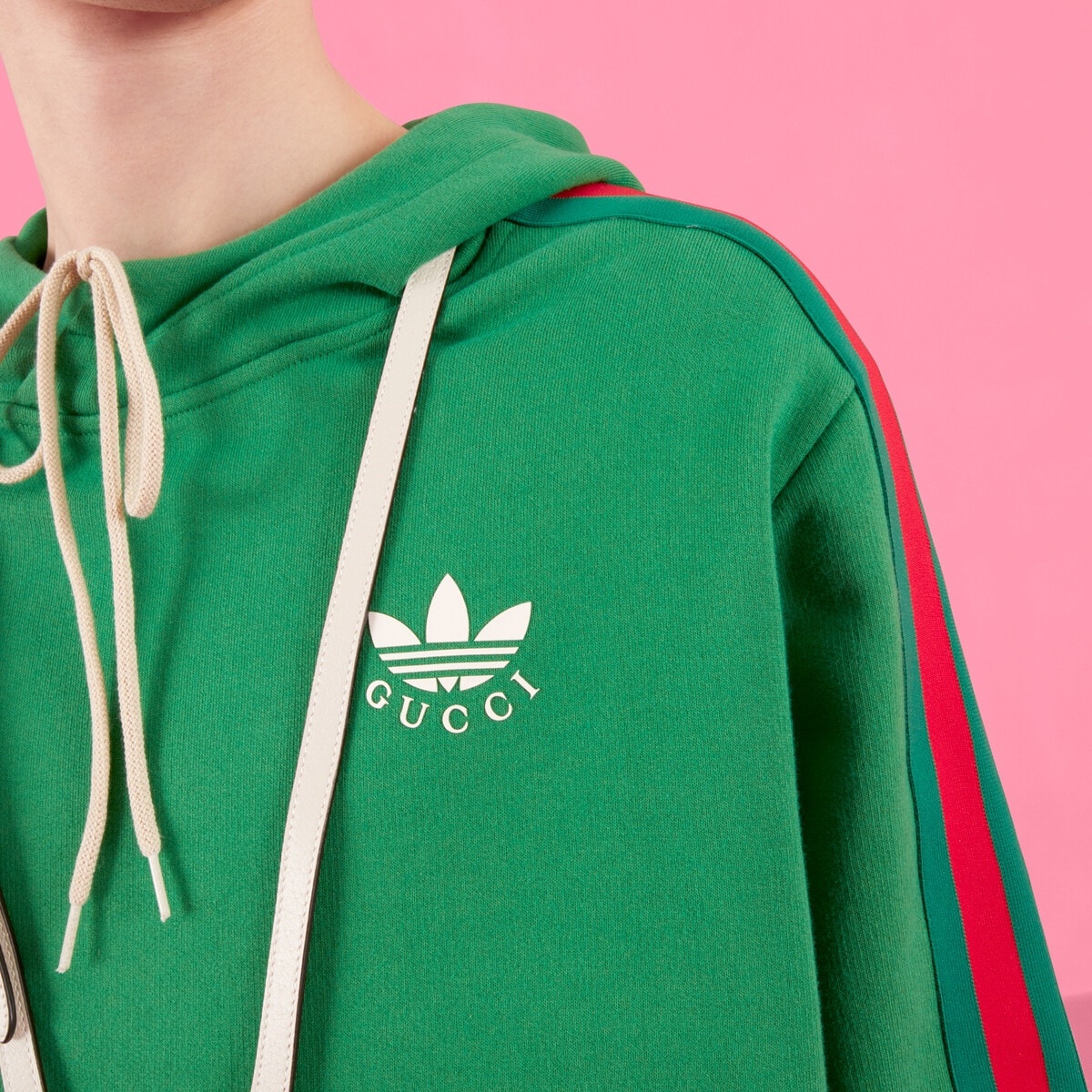 adidas x Gucci cotton sweatshirt - 3