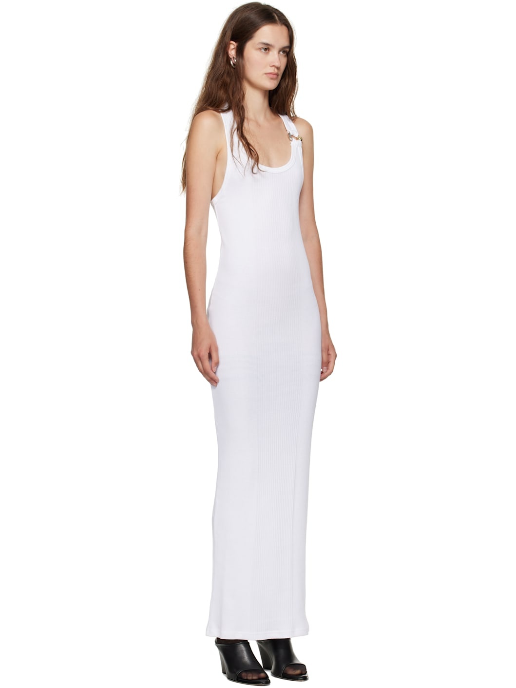 White 'The Piercing' Maxi Dress - 2