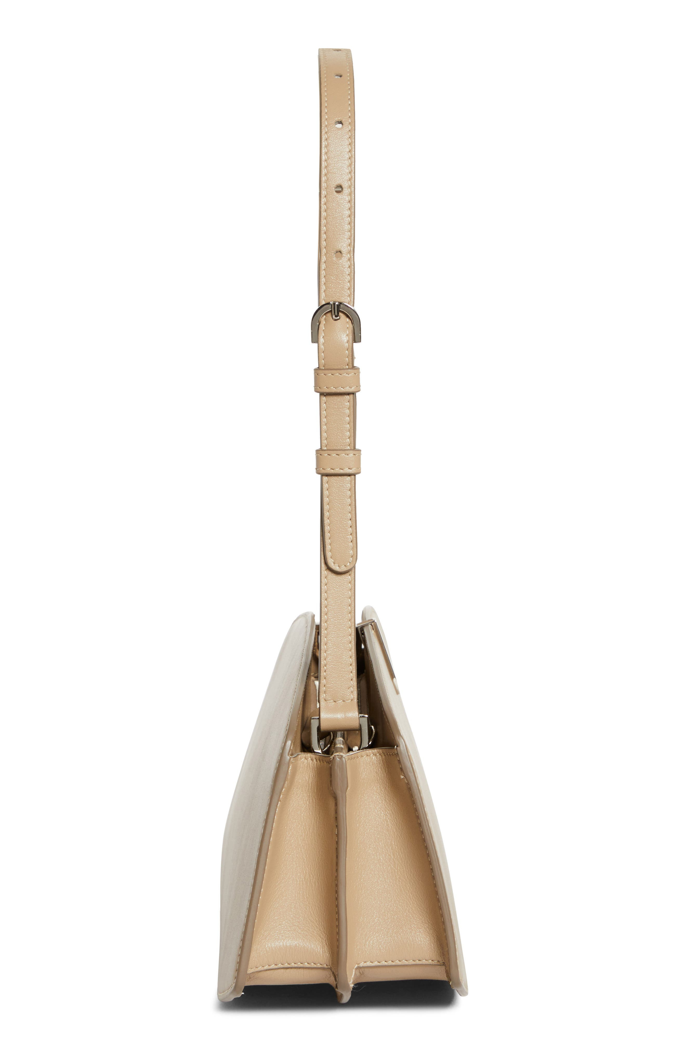 SAVETTE The Florence Leather Shoulder Bag in Clay at Nordstrom - 6